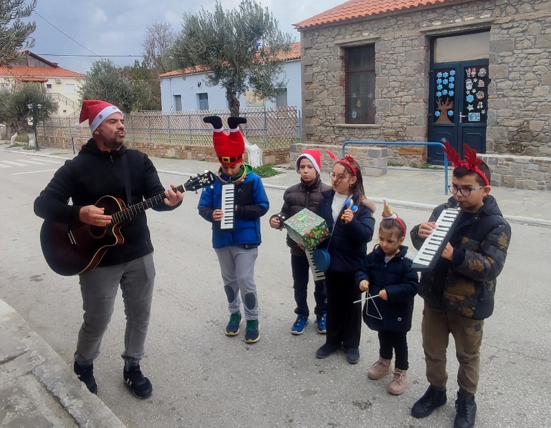 Xριστουγεννιάτικα κάλαντα στα χωριά της ανατολικής Λήμνου